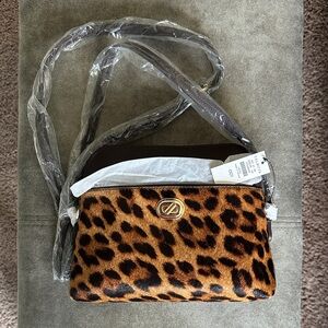 Talbots Animal Print Crossbody Bag